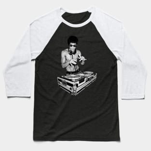 DJ Bruce Lee Baseball T-Shirt